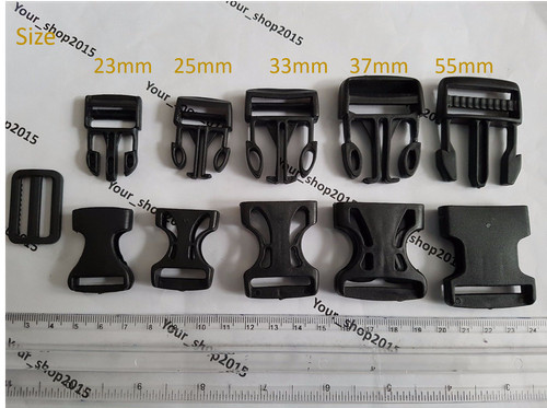 Plastic delrin side release - plastic,