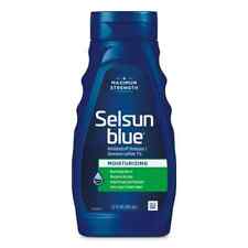 Selsun Blue Maximum Strength Moisturizing Anti-Dandruff Shampoo Itchy Dry Scalp
