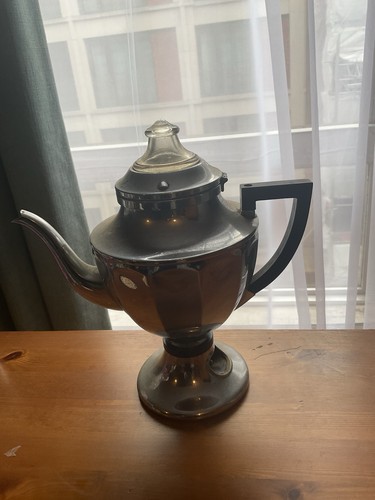 Art deco coffee percolator - coffee,