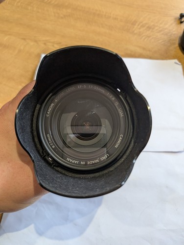 Canon 55mm 8 is usm - ef-s, 17-55mm
