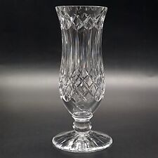 Edinburgh Crystal Vase 15.75cm Tall Hand-Cut Glass Clear Scottish