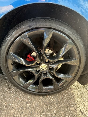Skoda octavia vrs - skoda, wheels