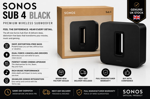 Sonos sub black wireless - sonos,