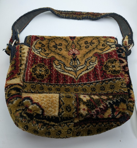 Vintage boho carpet bag - boho,