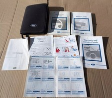 FORD FOCUS MK1 OWNERS MANUAL BOOK PACK WALLET FOLDER SERVICE RECORD D56