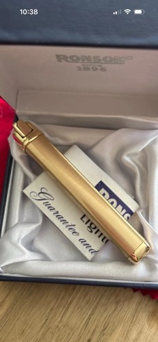 Ronson ladies lighter brushed - ronson,