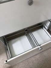 Pair Of USM INOS Filing Frame For USM HALLER Extension Shelf