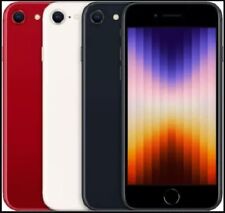 Apple iphone SE 2022 3rd Gen 5G Smartphone 64GB/128GB Unlocked  Reduced Battery