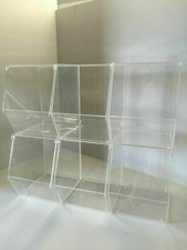 Pick and Mix/Condiment Storage Display Acrylic Pack of 6 Individual Bins