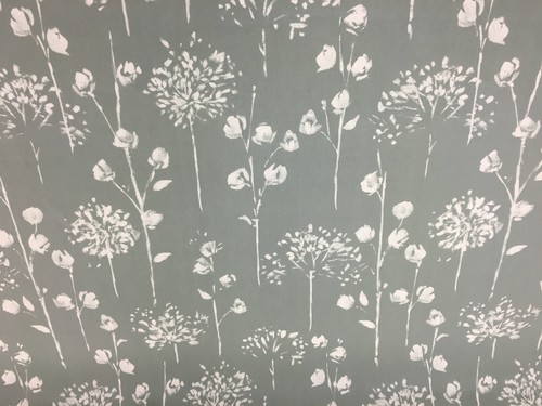 Summer toile floral fabric - summer,