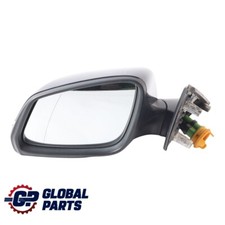 BMW F10 F11 Heated Left Wing Mirror N/S Imperial Blue Metallic - A89