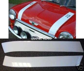 Cooper style bonnet stripes - 'cooper',