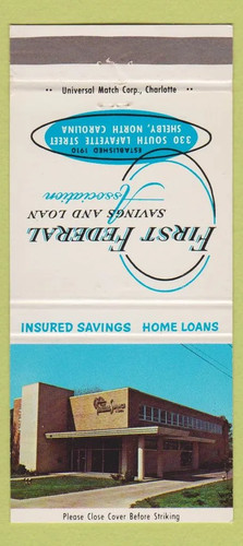 Matchbook cover first - matchbook,