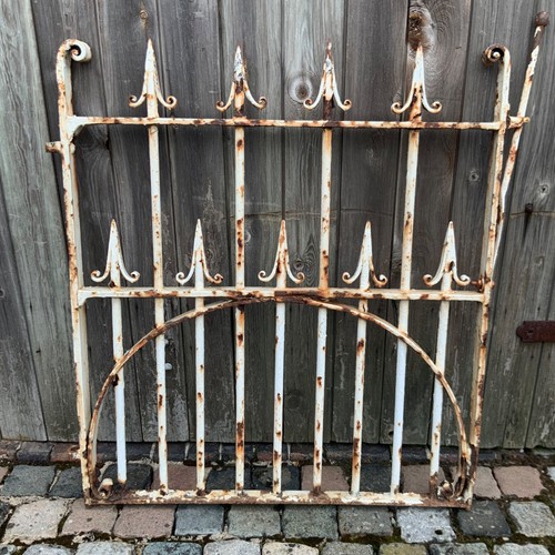 Antique wrought iron garden - iron,