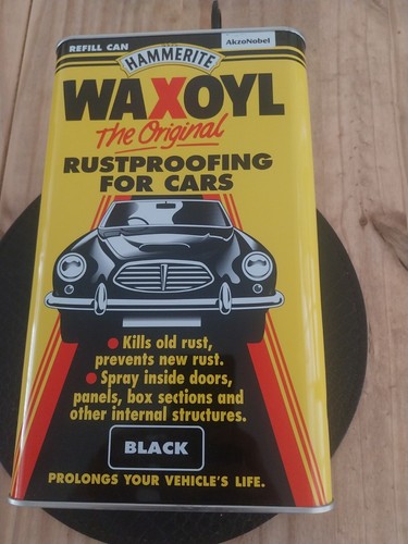 Litre hammerite waxoyl car - 5,