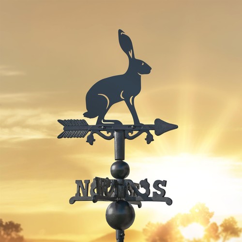 Hare miniature weathervane - miniature,