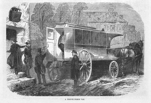 Police french prison van - police,