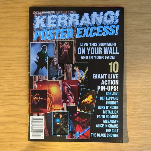 Kerrang poster excess issue - kerrang!,