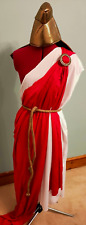 Adult Unisex  Roman Toga Grecian Gladiator Fancy Dress Costume New One Size