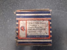 Austin A40, Cambridge, Somerset 1200cc, Ring Set BMC Original 97H2433 +040 NOS