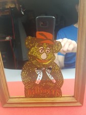 The Muppets Fozzie Bear Vintage Mirrored Picture 