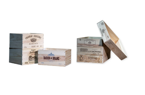 Wooden wine box - x,