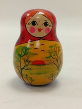 Hand Painted Wooden Russian