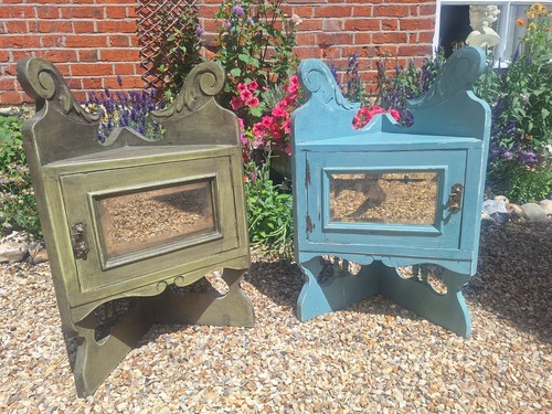 Painted pair antique - painted,