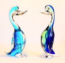 Pair of Murano Art Glass