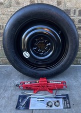 NISSAN Qashqai 17" GENUINE SPACE SAVER Spare Wheel KIT WITH TYRE 155/80/R17