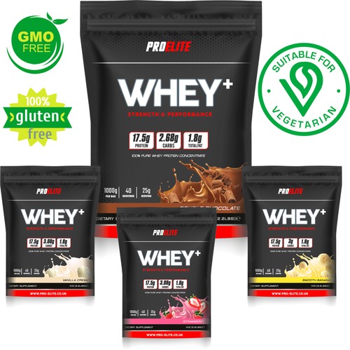 Pure whey protein - protein, powder