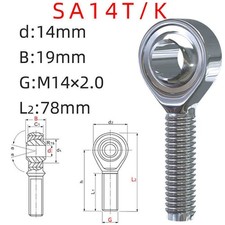 M6 to M30 A2 Stainless Steel