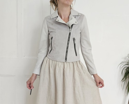 All saints leather jacket