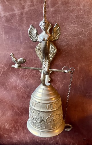 Large vintage brass wall - vintage,