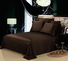 SUPER KING SIZE 100% EGYPTIAN COTTON 200TC DUVET COVER BEDDING SET + PILLOWCASES