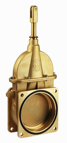 Brass gate valve - 6", medium
