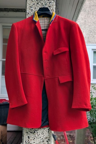 Heythrop scarlet wool fox - scarlet,