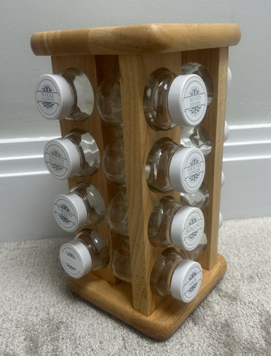 Spice rack rotating revolving - spice,