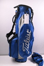 Titleist Players 4 Stand Bag / 4-Way Divider / Blue, Grey