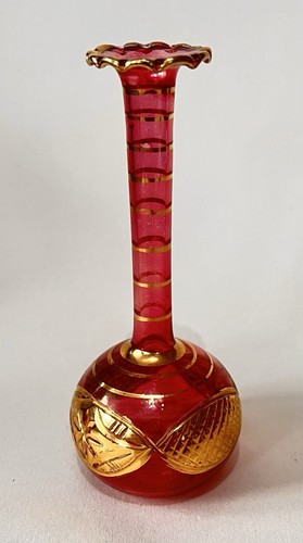 Vintage cranberry intricate - cranberry, &