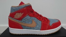 2021 Nike Jordan 1 Mid Denim
