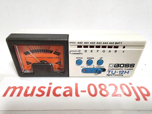 Boss 12h chromatic tuner - boss,