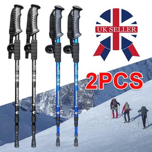 2pcs telescopic walking - walking, hiking