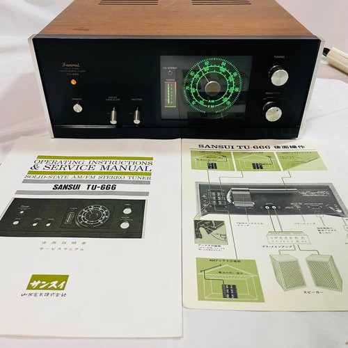 Sansui 666 fm - tu-666, stereo