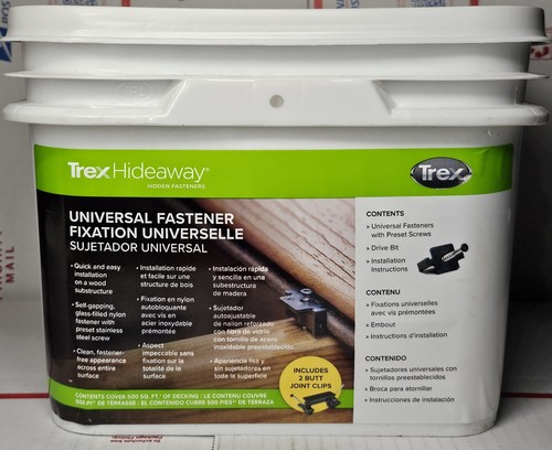 Trex hideaway hidden decking - trex,