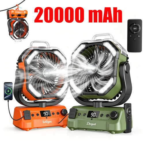 Portable camping fan - portable, fan,96