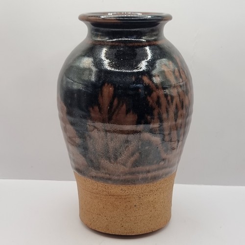 Vintage studio pottery vase - vintage,