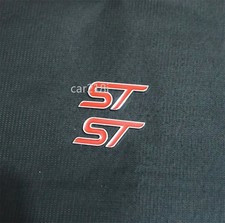 2x Chrome Red Silver ST Small