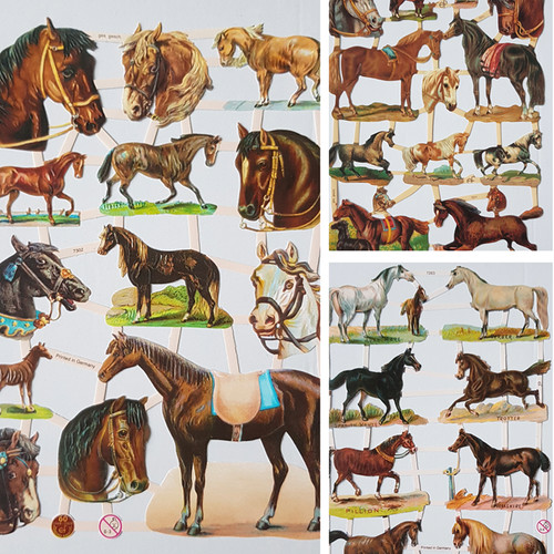 Horse pony retro - retro, paper