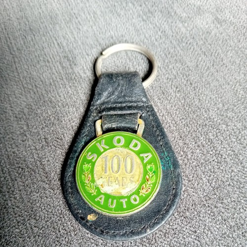 Skoda auto 100 years leather - auto,
